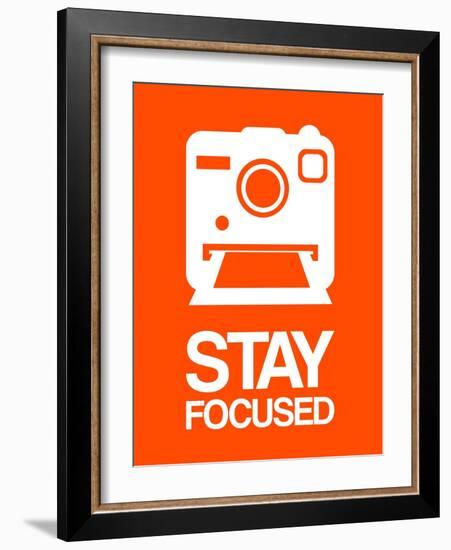 Stay Focused Polaroid Camera 3-NaxArt-Framed Art Print