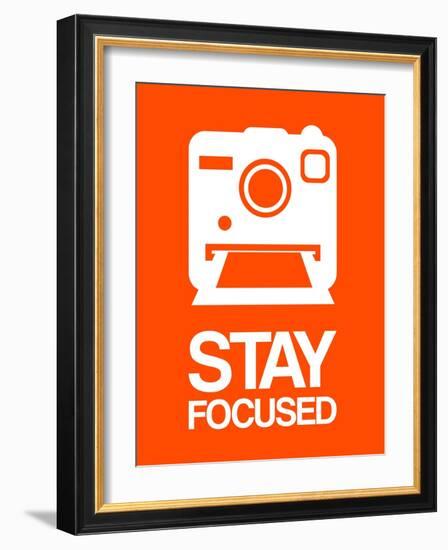 Stay Focused Polaroid Camera 3-NaxArt-Framed Art Print