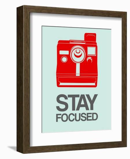 Stay Focused Polaroid Camera 4-NaxArt-Framed Art Print