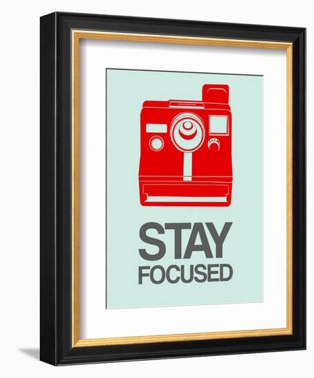 Stay Focused Polaroid Camera 4-NaxArt-Framed Art Print