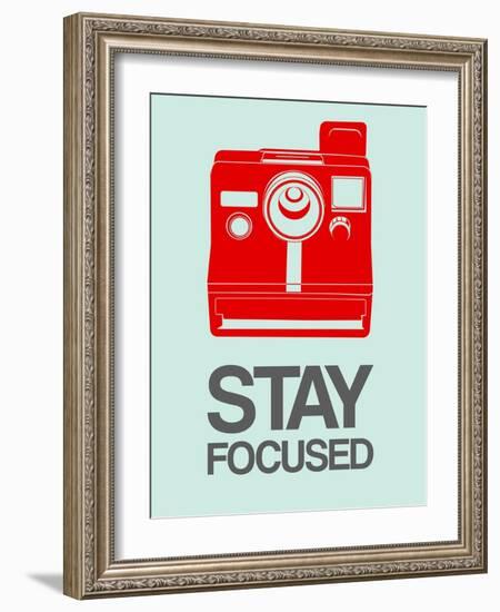 Stay Focused Polaroid Camera 4-NaxArt-Framed Art Print