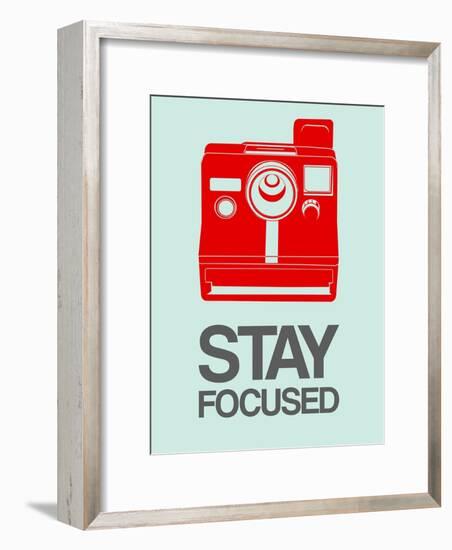 Stay Focused Polaroid Camera 4-NaxArt-Framed Art Print