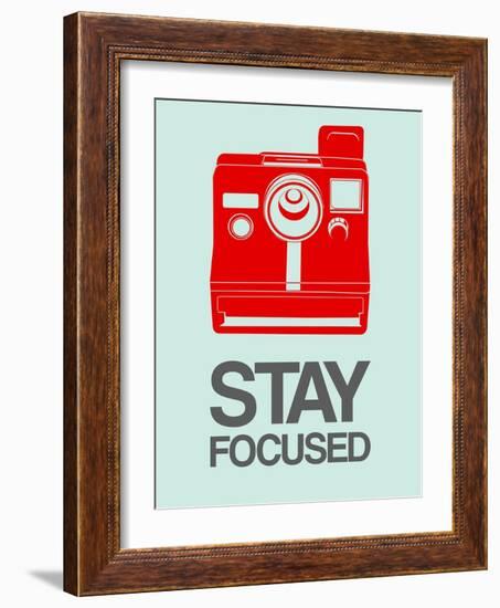 Stay Focused Polaroid Camera 4-NaxArt-Framed Art Print