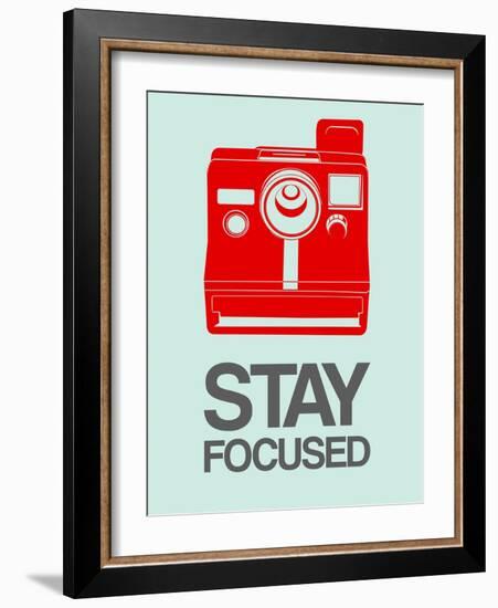 Stay Focused Polaroid Camera 4-NaxArt-Framed Art Print