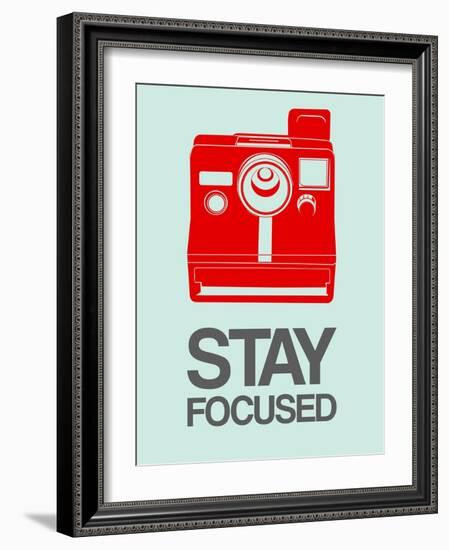 Stay Focused Polaroid Camera 4-NaxArt-Framed Art Print