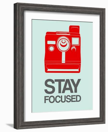 Stay Focused Polaroid Camera 4-NaxArt-Framed Premium Giclee Print