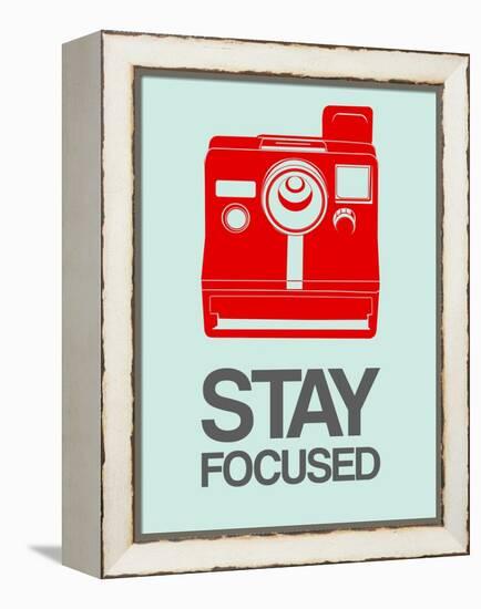 Stay Focused Polaroid Camera 4-NaxArt-Framed Stretched Canvas