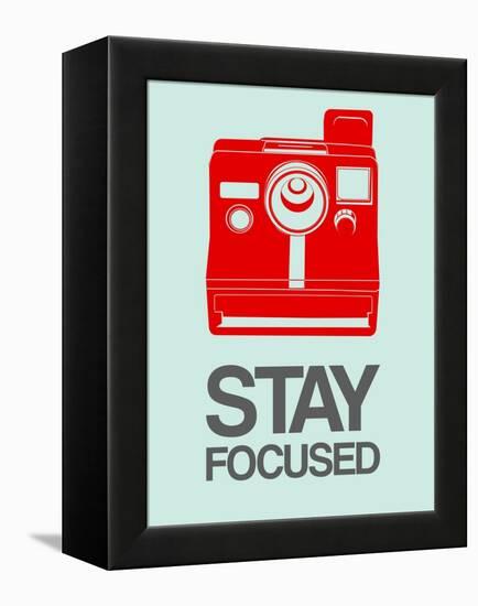 Stay Focused Polaroid Camera 4-NaxArt-Framed Stretched Canvas