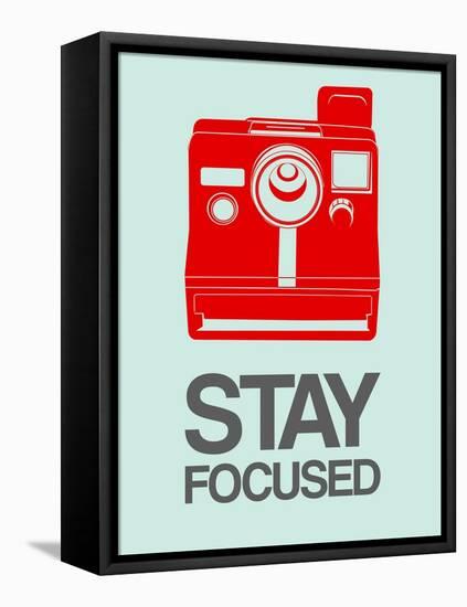 Stay Focused Polaroid Camera 4-NaxArt-Framed Stretched Canvas