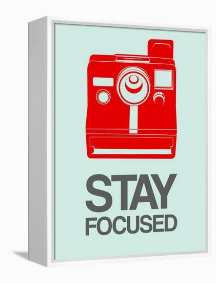 Stay Focused Polaroid Camera 4-NaxArt-Framed Stretched Canvas