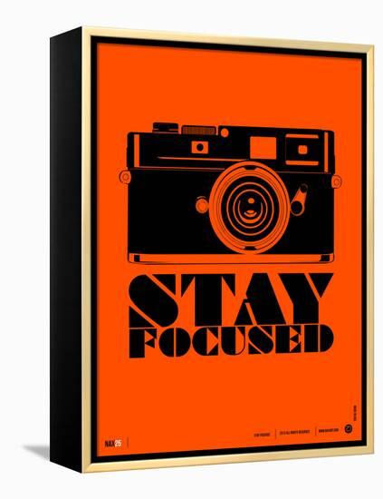 Stay Focused Poster-NaxArt-Framed Stretched Canvas