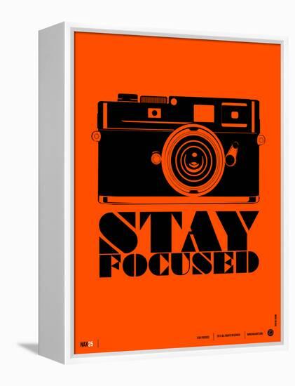 Stay Focused Poster-NaxArt-Framed Stretched Canvas