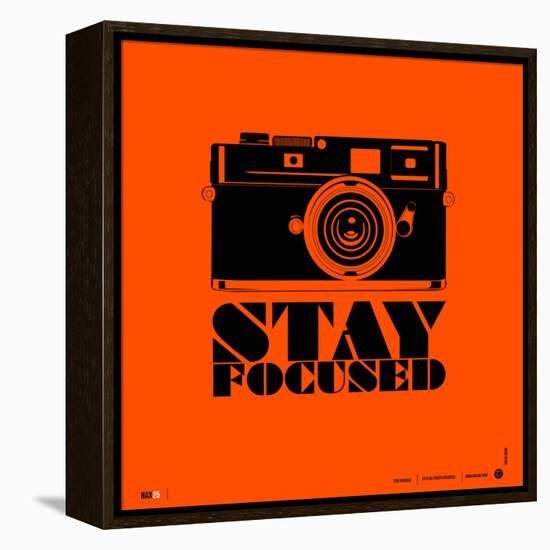 Stay Focused Poster-NaxArt-Framed Stretched Canvas