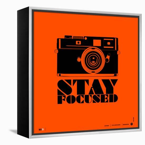 Stay Focused Poster-NaxArt-Framed Stretched Canvas