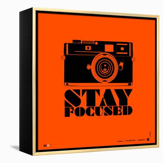 Stay Focused Poster-NaxArt-Framed Stretched Canvas