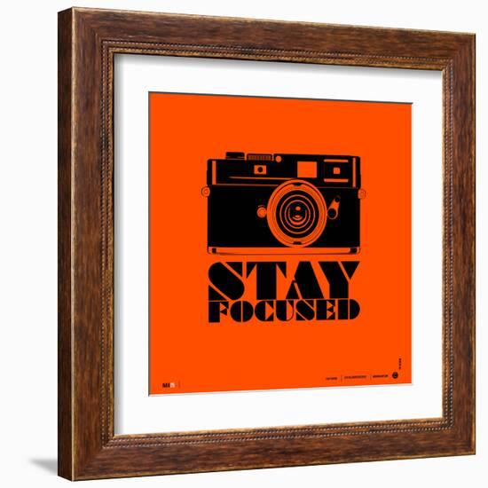 Stay Focused Poster-NaxArt-Framed Art Print