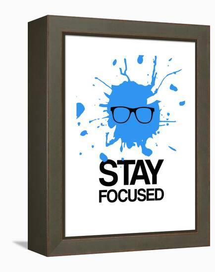 Stay Focused Splatter 2-NaxArt-Framed Stretched Canvas