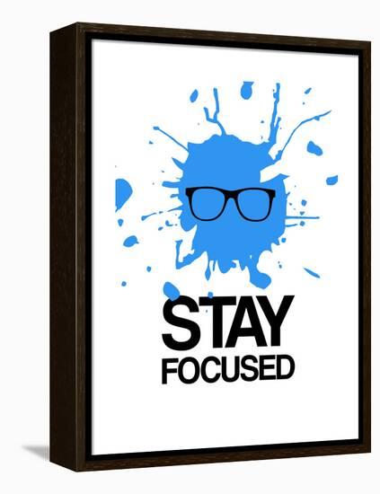 Stay Focused Splatter 2-NaxArt-Framed Stretched Canvas