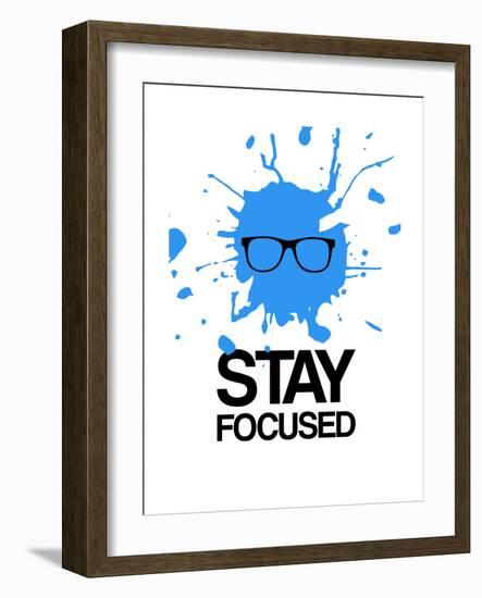 Stay Focused Splatter 2-NaxArt-Framed Art Print