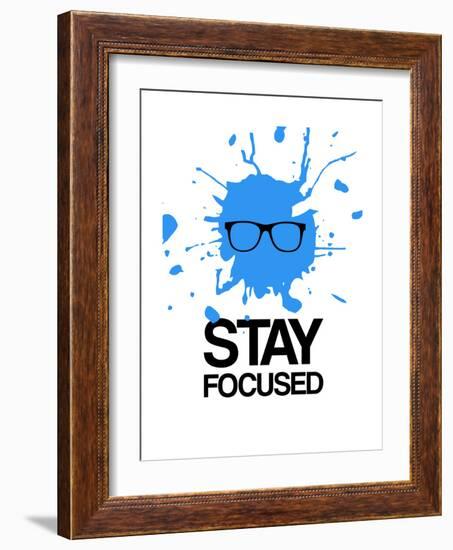 Stay Focused Splatter 2-NaxArt-Framed Art Print