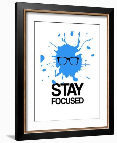 Stay Focused Splatter 2-NaxArt-Framed Art Print