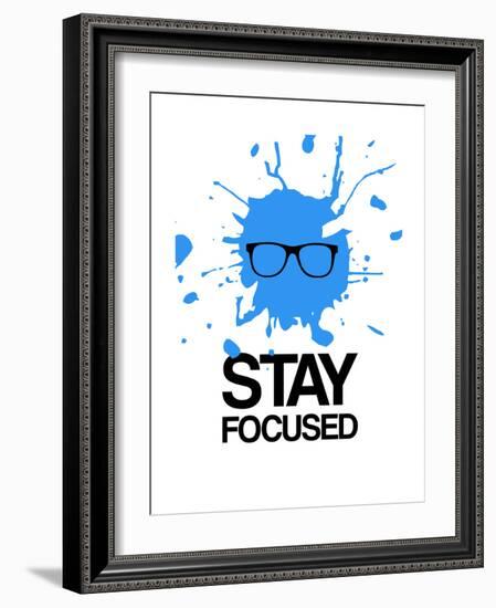 Stay Focused Splatter 2-NaxArt-Framed Art Print