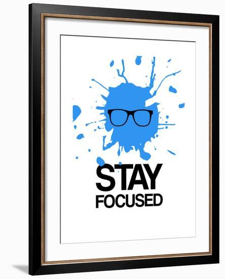 Stay Focused Splatter 2-NaxArt-Framed Art Print