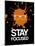 Stay Focused Splatter 3-NaxArt-Mounted Art Print