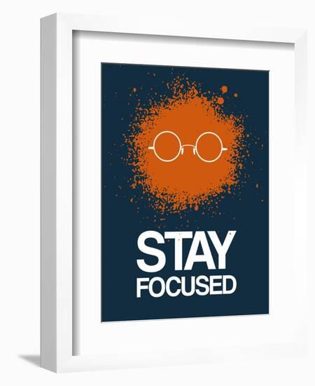 Stay Focused Splatter 4-NaxArt-Framed Art Print