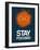 Stay Focused Splatter 4-NaxArt-Framed Art Print