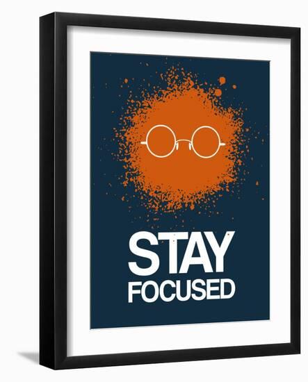 Stay Focused Splatter 4-NaxArt-Framed Art Print