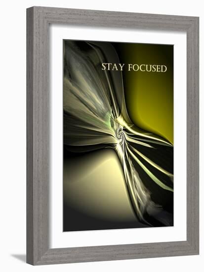 Stay Focused-Ruth Palmer-Framed Premium Giclee Print