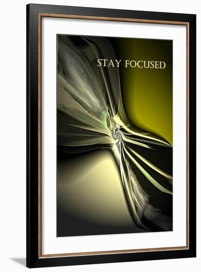 Stay Focused-Ruth Palmer-Framed Art Print