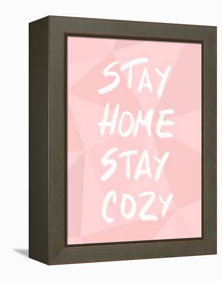 Stay Home Stay Cozy-Anna Quach-Framed Stretched Canvas