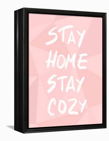 Stay Home Stay Cozy-Anna Quach-Framed Stretched Canvas