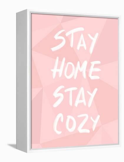 Stay Home Stay Cozy-Anna Quach-Framed Stretched Canvas