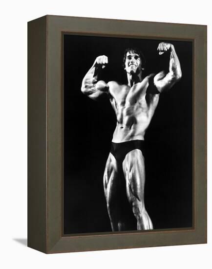 Stay Hungry, Arnold Schwarzenegger, 1976-null-Framed Stretched Canvas