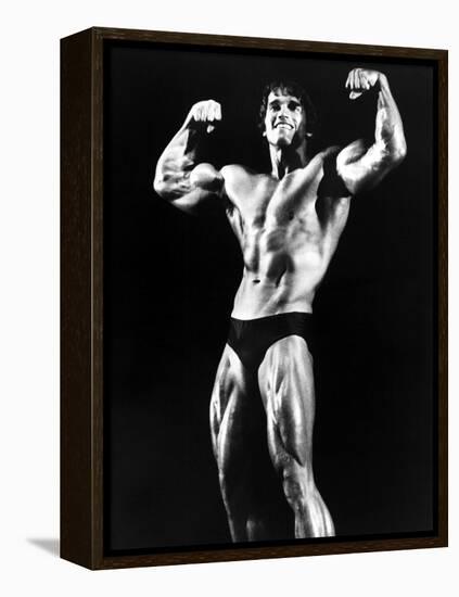 Stay Hungry, Arnold Schwarzenegger, 1976-null-Framed Stretched Canvas