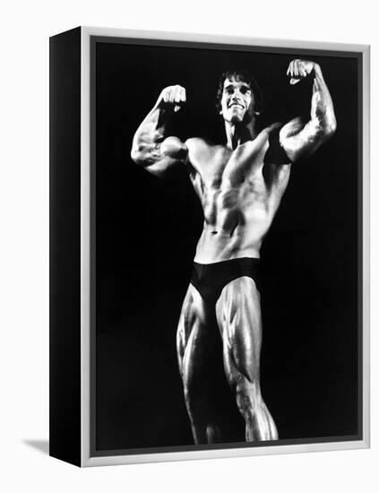 Stay Hungry, Arnold Schwarzenegger, 1976-null-Framed Stretched Canvas