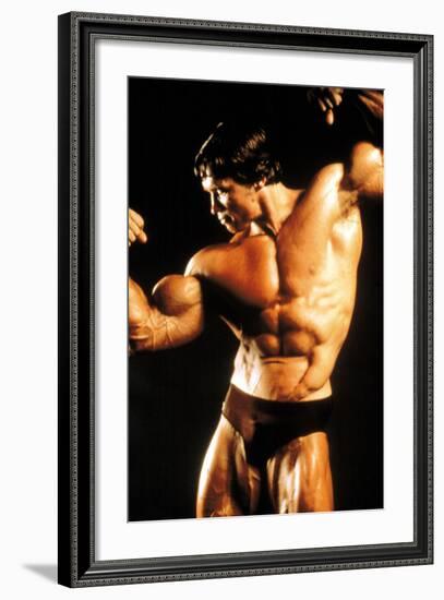 Stay Hungry, Arnold Schwarzenegger, 1976-null-Framed Photo