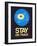 Stay on Track Record Player 2-NaxArt-Framed Art Print