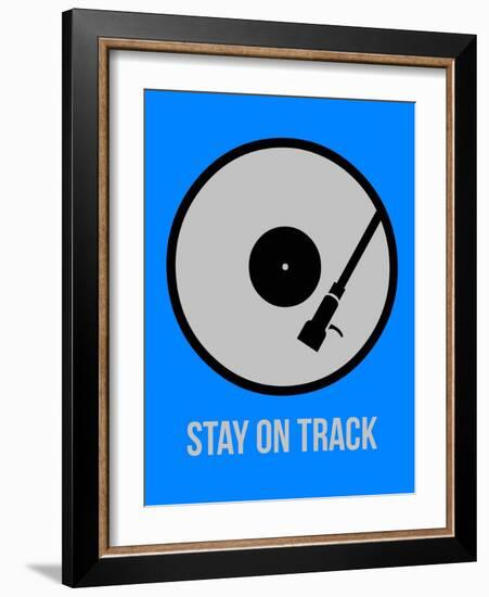 Stay on Track Vinyl 2-NaxArt-Framed Art Print