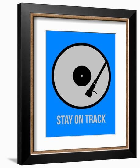 Stay on Track Vinyl 2-NaxArt-Framed Art Print