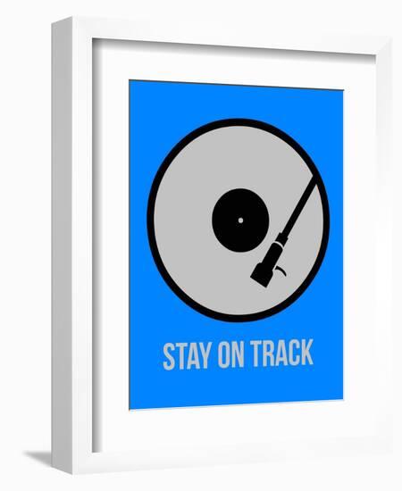 Stay on Track Vinyl 2-NaxArt-Framed Art Print