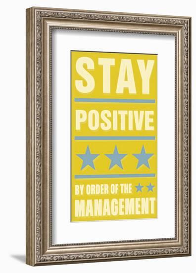 Stay Positive-John Golden-Framed Giclee Print