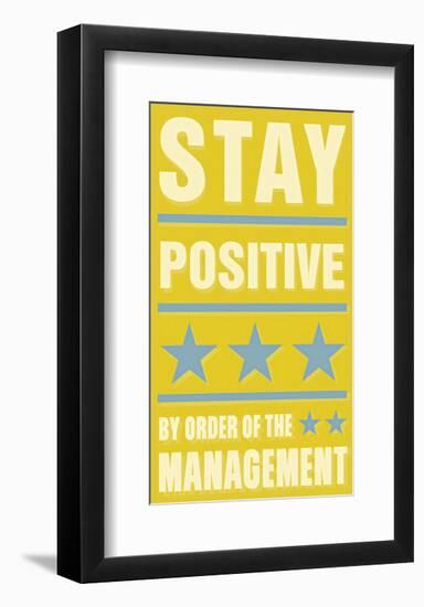 Stay Positive-John Golden-Framed Giclee Print