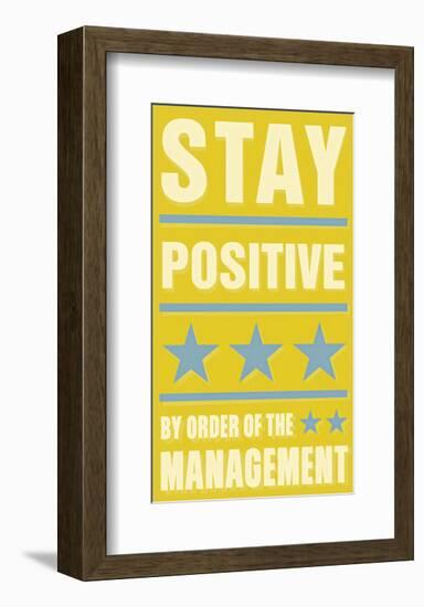 Stay Positive-John Golden-Framed Giclee Print