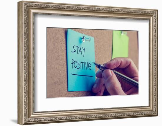 Stay Positive-Gajus-Framed Photographic Print