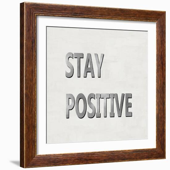 Stay Positive-Jamie MacDowell-Framed Art Print