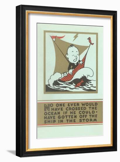 Stay the Course-null-Framed Premium Giclee Print